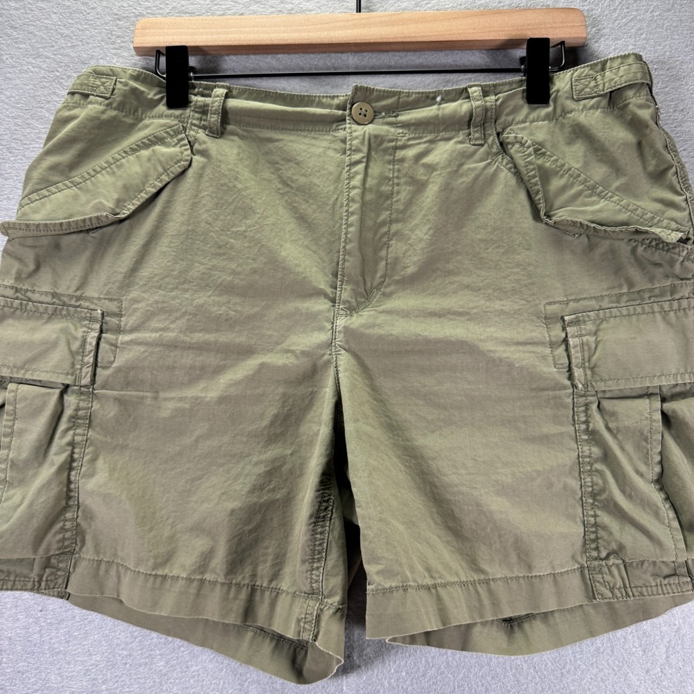 Polo Ralph Lauren Cargo Shorts Womens 12 Green Equipment Comfort Utility Outdoor